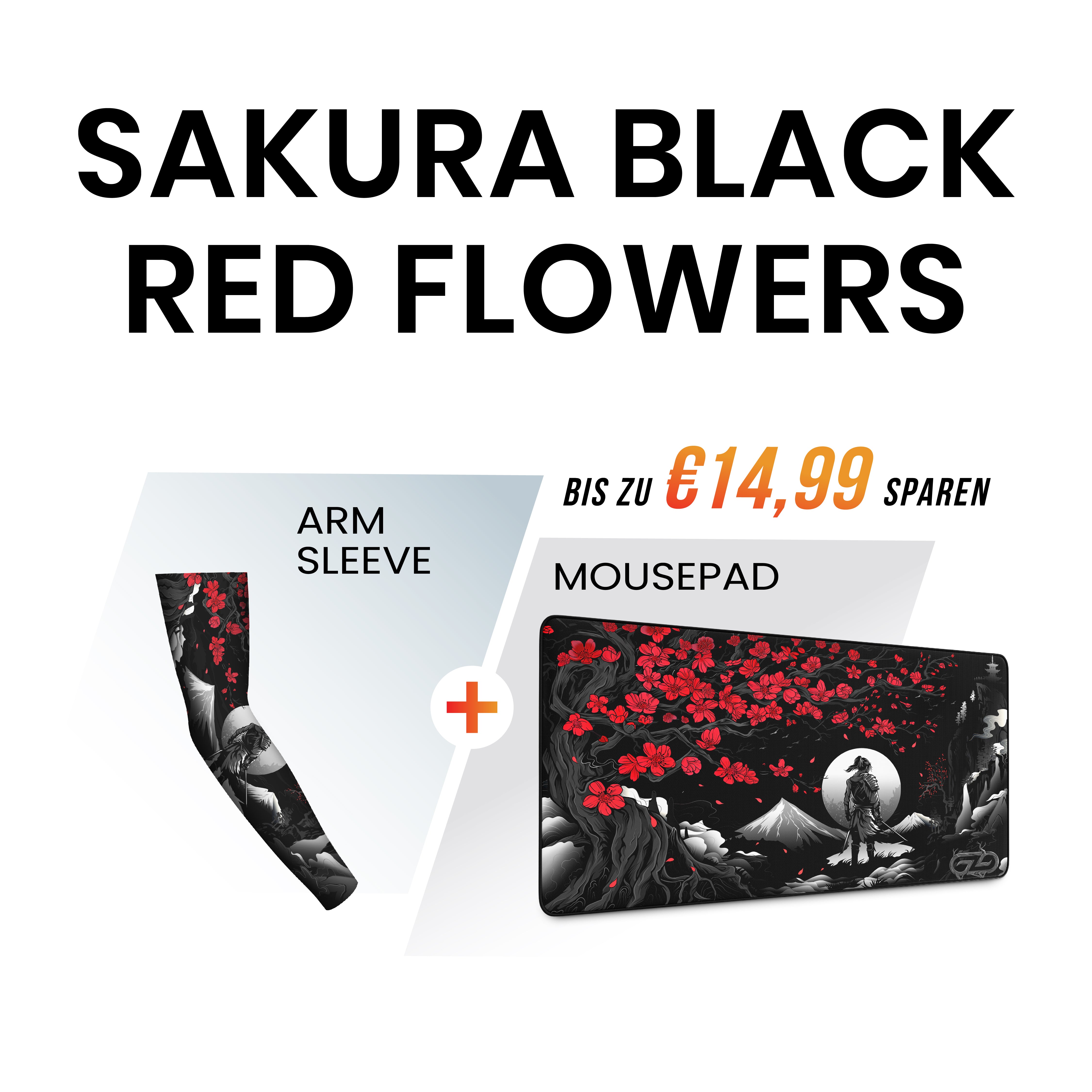 IMPULSE SAKURA BLACK (RED FLOWERS) PERFORMANCE BUNDLE